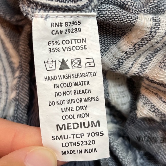 Juniper Blu Striped Strapless Jumpsuit - Picture 10 of 10